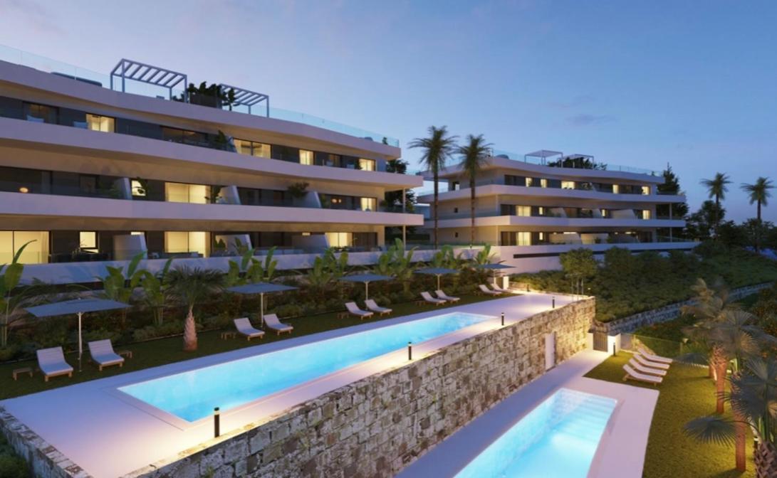 Prachtig Appartement Met Zeezicht In Estepona Costa Del Sol Luaran gambar