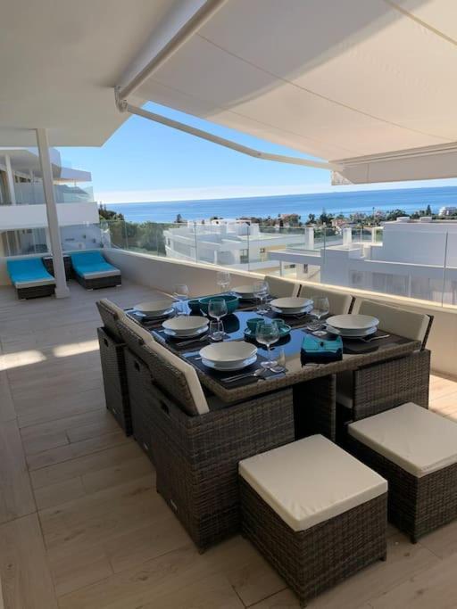 Prachtig Appartement Met Zeezicht In Estepona Costa Del Sol Luaran gambar
