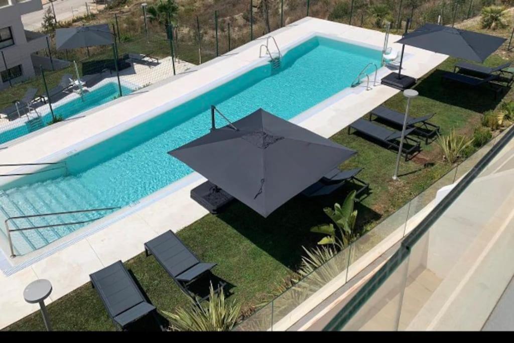 Prachtig Appartement Met Zeezicht In Estepona Costa Del Sol Luaran gambar