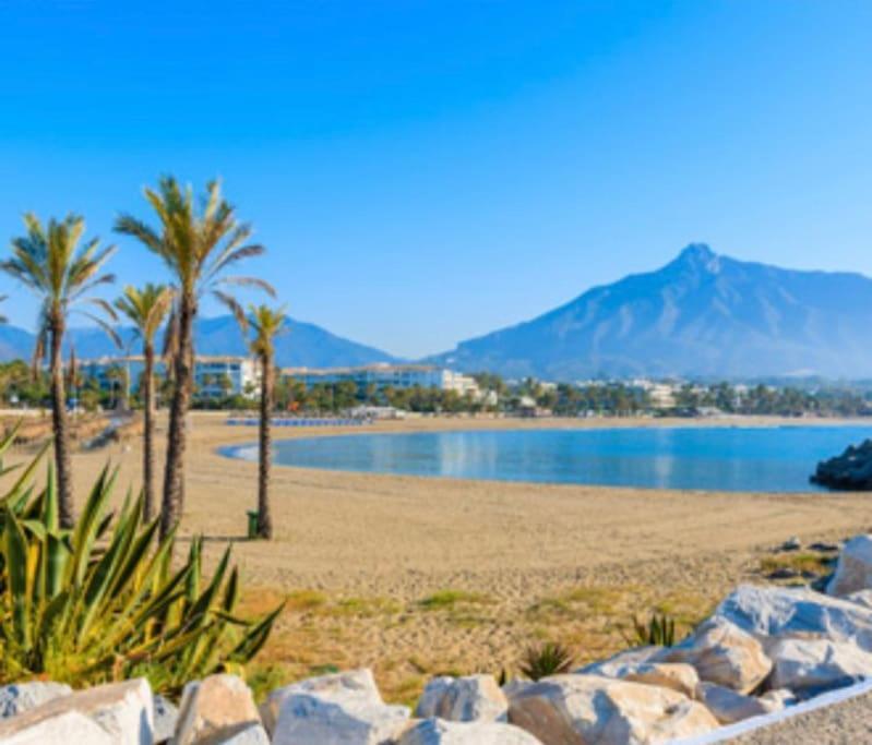 Prachtig Appartement Met Zeezicht In Estepona Costa Del Sol Luaran gambar